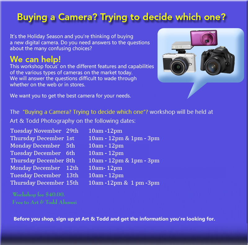 What you need to know when buying a digital camera